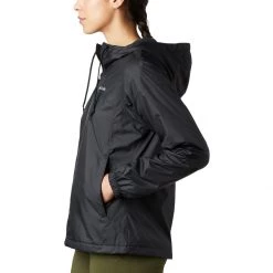 Women's Columbia Flash Forward Windbreaker Rain Jacket Black -Columbia popular shop unnamed file 1003