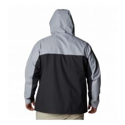 Men's Columbia Hikebound Tall Rain Jacket Black -Columbia popular shop unnamed file 1009