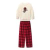 Kids' Columbia Buffalo Plaid Pajama Set Black White Plaid