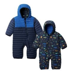 Baby Columbia Powder Lite Reversible Bunting Nocturnal/neon Surprise/bl