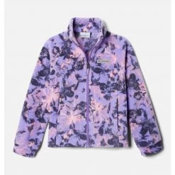Girls' Columbia Benton Spring II Fleece Jacket Paisley Purple -Columbia popular shop unnamed file 1071