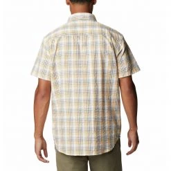 Men's Columbia Brentyn Trail II Short Sleeve Shirt Mango Ombre -Columbia popular shop unnamed file 1135