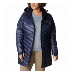 Women's Columbia Joy Peak™ Mid Hooded Jacket Dark Nocturnal -Columbia popular shop unnamed file 1252