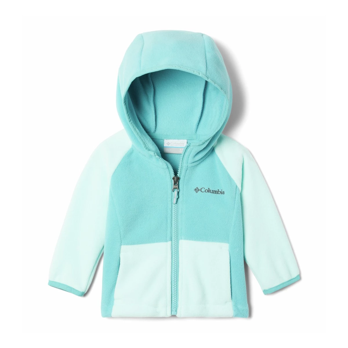 Columbia Toddler Girls' Fast Trek II Fleece Hooded Jacket Sea 1 Columbia Toddler Girls' Fast Trek II Fleece Hooded Jacket Sea