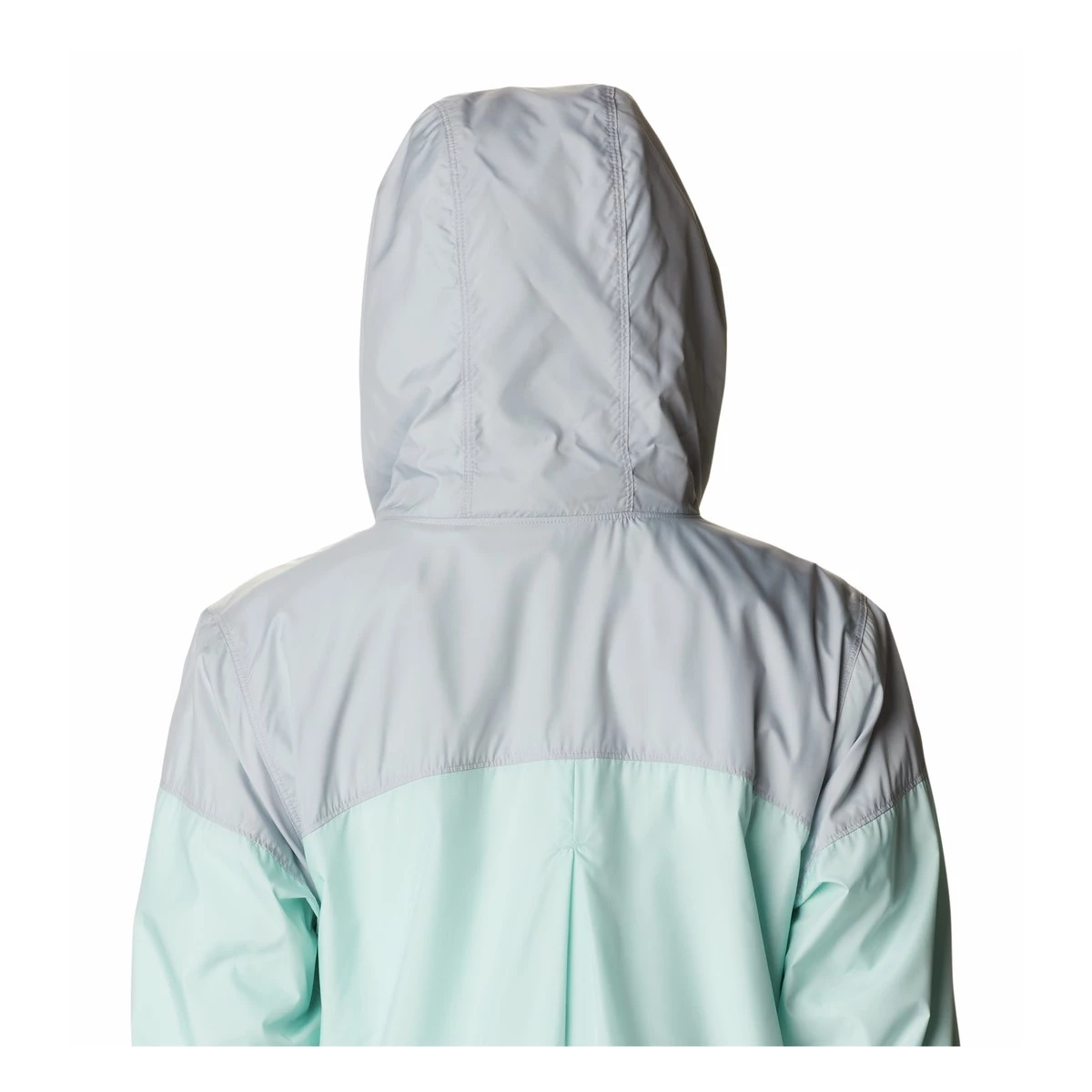 Women's Columbia Flash Forward Lined Windbreaker Icy Grey Heather 2 Women's Columbia Flash Forward Lined Windbreaker Icy Grey Heather - Image 2