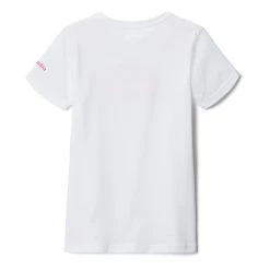 Girls' Columbia Mission Lake Short Sleeve T-Shirt White Brand Rainbow -Columbia popular shop unnamed file 1355