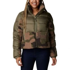 Women's Columbia Leadbetter Point™ Sherpa Puffer Jacket Chalk, Beach