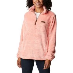 Women's Columbia Fireside Quarter Zip Sherpa Top Chalk -Columbia popular shop unnamed file 139