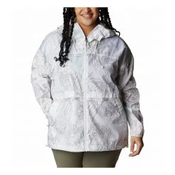 Women's Columbia Plus Alpine Chill Windbreaker White