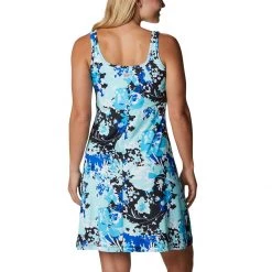 Women's Columbia PFG Freezer III Dress Electric Turquoise -Columbia popular shop unnamed file 14