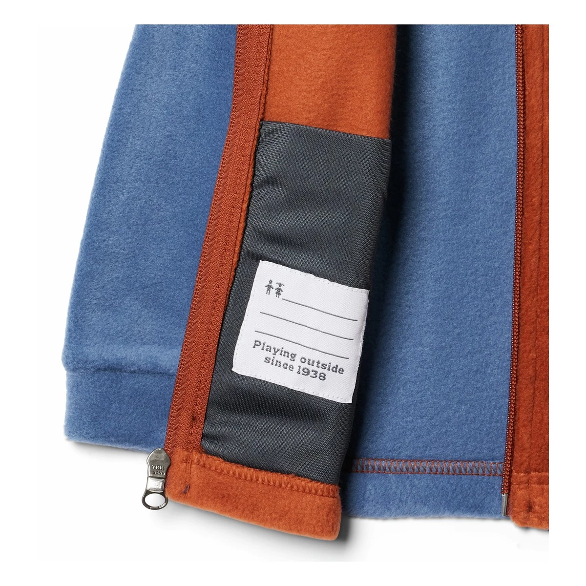 Boys' Columbia Steens Mountain Fleece Jacket Dark Admiral Blue 3 Boys' Columbia Steens Mountain Fleece Jacket Dark Admiral Blue - Image 3