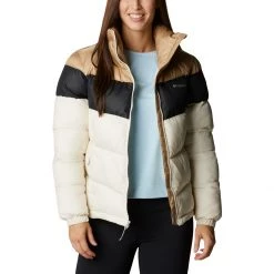 Women's Columbia Puffect Color Blocked Jacket Stone Green, Mineral Pink, -Columbia popular shop unnamed file 1464