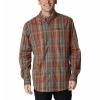 Men's Columbia Rapid Rivers II Long Sleeve Shirt Stone Green