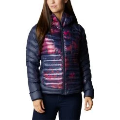 Women's Columbia Labyrinth Loop Hooded Puffer Jacket Black