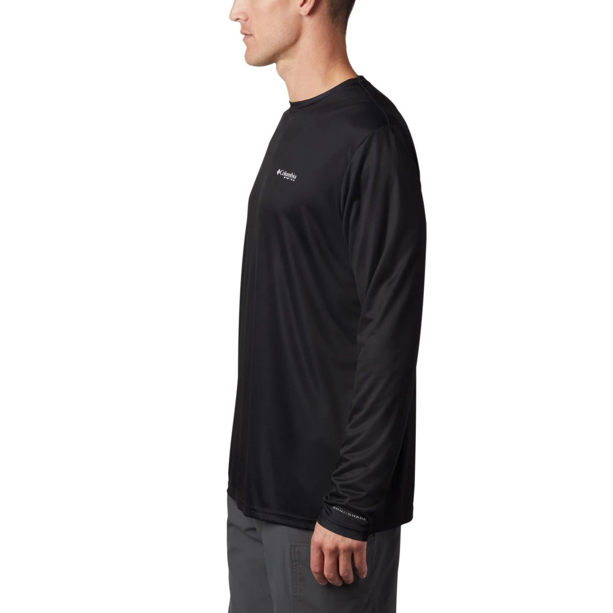 Men's Columbia PFG Terminal Tackle Fish Flag Long Sleeve Shirt Cool Grey/texas Fish 5 Men's Columbia PFG Terminal Tackle Fish Flag Long Sleeve Shirt Cool Grey/texas Fish - Image 5