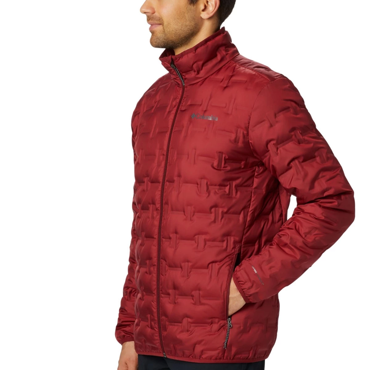 Men's Columbia Delta Ridge™ Down Jacket Columbia Grey Heather 5 Men's Columbia Delta Ridge™ Down Jacket Columbia Grey Heather - Image 5