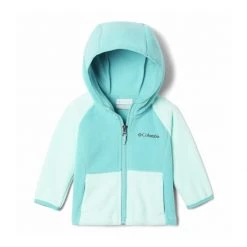 Baby Girls' Columbia Fast Trek II Fleece Hoodie Seafoam
