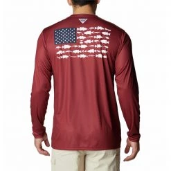 Men's Columbia PFG Terminal Tackle Fish Flag Long Sleeve Shirt Cool Grey/texas Fish 21 Men's Columbia PFG Terminal Tackle Fish Flag Long Sleeve Shirt Cool Grey/texas Fish -Columbia popular shop unnamed file 162