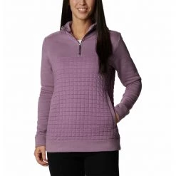 Women's Columbia Sunday Fleece Summit™ Hooded 1/4 Zip Pullover Winter