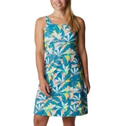 Women's Columbia PFG Freezer III Dress Electric Turquoise -Columbia popular shop unnamed file 17