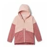 Girls' Columbia Out-Shield Dry Fleece Full Zip Jacket Pink