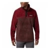 Men's Columbia Steens Mountain Fleece Snap Top Red