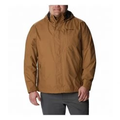 Men's Columbia Cloud Crest Rain Jacket Navy