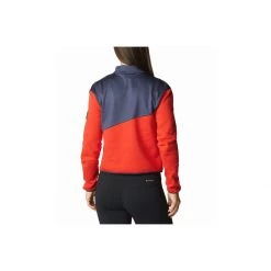 Women's Columbia Lodge Hybrid 1/4 Zip Orange Chalk -Columbia popular shop unnamed file 1751