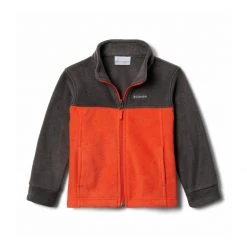 Boys' Columbia Steens Mountain II Fleece Jacket Charcoal Heather -Columbia popular shop unnamed file 181