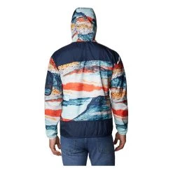 Men's Columbia Challenger Windbreaker Jacket Icy/maroon -Columbia popular shop unnamed file 1845