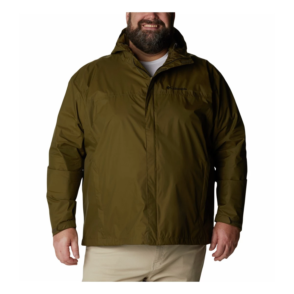 Men's Columbia Watertight II Rain Jacket Graphite 1 Men's Columbia Watertight II Rain Jacket Graphite