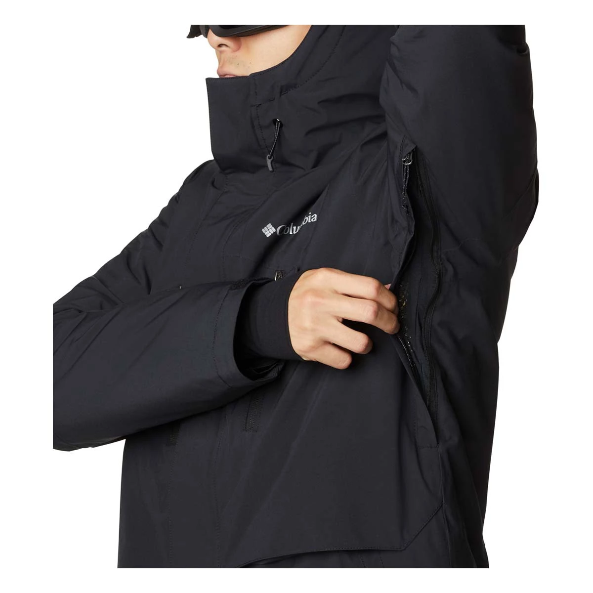 Men's Columbia Aerial Ascender Omni-Heat Infinity Insulated Softshell Jacket Black 3 Men's Columbia Aerial Ascender Omni-Heat Infinity Insulated Softshell Jacket Black - Image 3