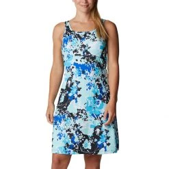 Women's Columbia PFG Freezer III Dress Electric Turquoise -Columbia popular shop unnamed file 19