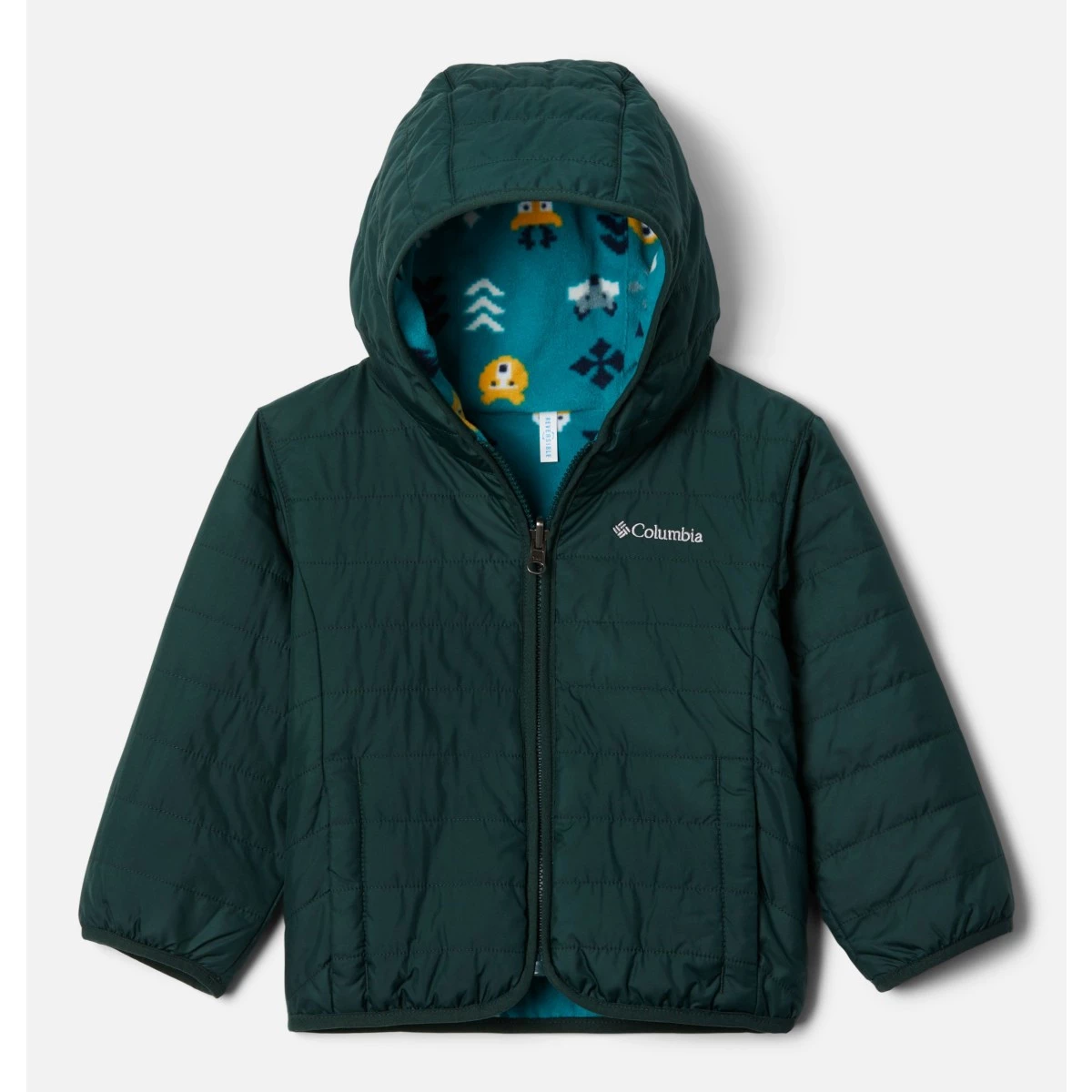 Toddler Columbia Double Trouble Reversible Jacket Purple Paisley 6 Toddler Columbia Double Trouble Reversible Jacket Purple Paisley - Image 6