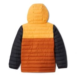 Boys' Columbia Powder Lite Hooded Jacket Warm Copper/mango/black -Columbia popular shop unnamed file 1935