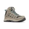 Women's Columbia Crestwood Mid Waterproof Hiking Boots Gray/kettle