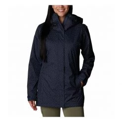 Women's Columbia Splash A Little II Rain Jacket Nocturnal Print