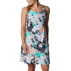 Women's Columbia PFG Freezer III Dress Electric Turquoise -Columbia popular shop unnamed file 20