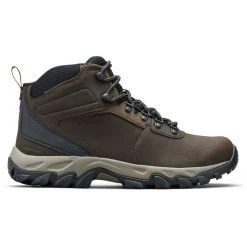 Men's Columbia Newton Ridge Plus II Mid Waterproof Hiking Boots Cordovan/squash