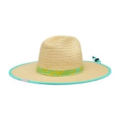 Women's Columbia PFG Baha Straw Sun Hat Turquoise Electric -Columbia popular shop unnamed file 2120