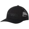 Adult Columbia PFG Logo Mesh Snapback Hat Black/hook