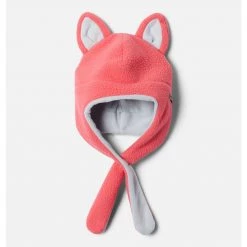 Toddler Kids' Columbia Baby Tiny Animal II Beanie Bright Geranium/cirrus Gre -Columbia popular shop unnamed file 2194