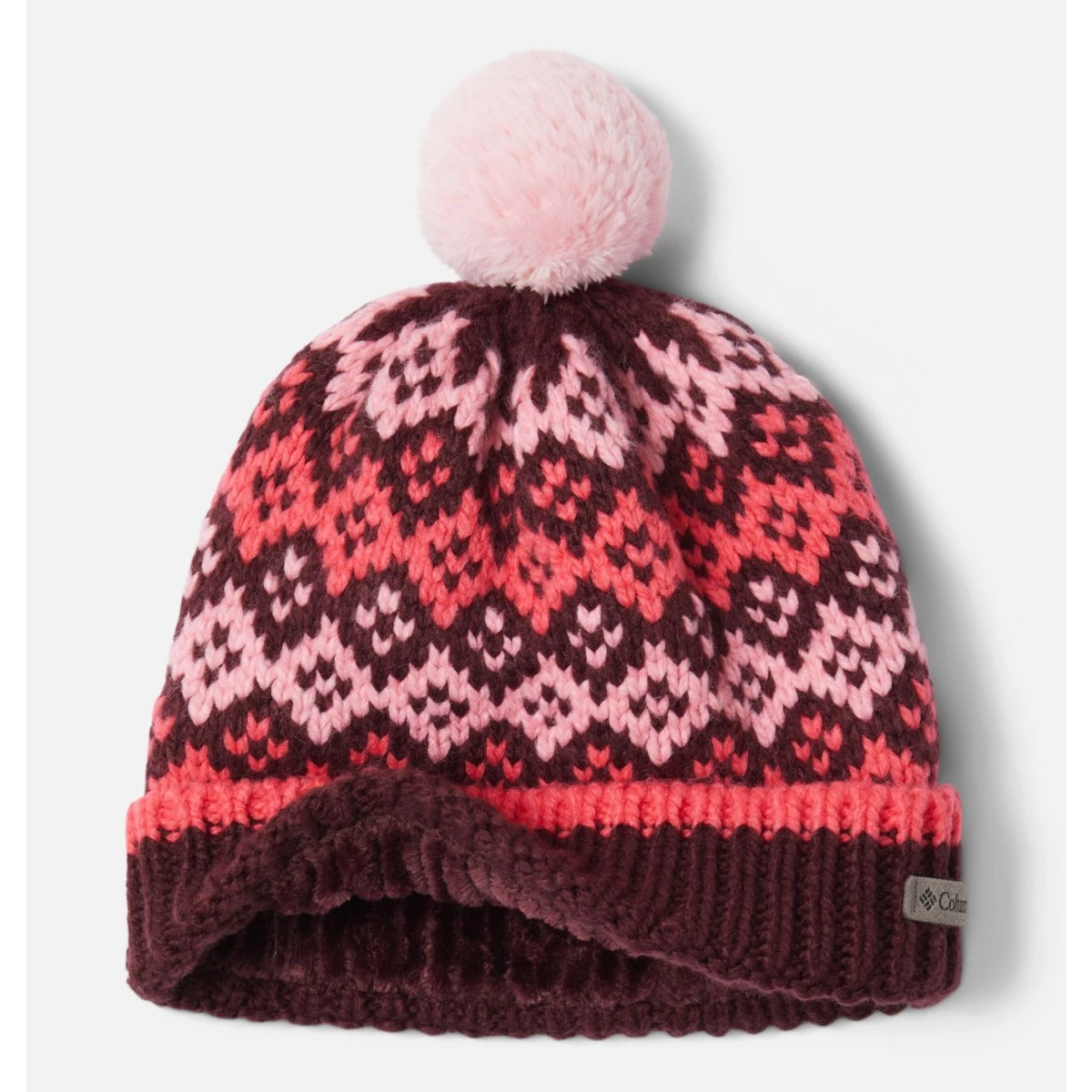 Girls' Columbia Fawm Hike Pom Beanie 2 Girls' Columbia Fawm Hike Pom Beanie - Image 2