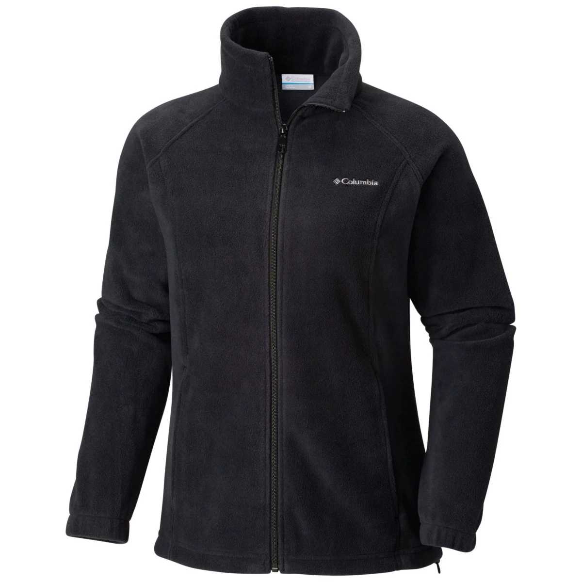 Women's Columbia Benton Springs Full Zip Jacket Black 2 Women's Columbia Benton Springs Full Zip Jacket Black - Image 2