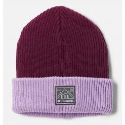 Kids' Columbia Whirlibird Cuff Beanie Maroon -Columbia popular shop unnamed file 2227