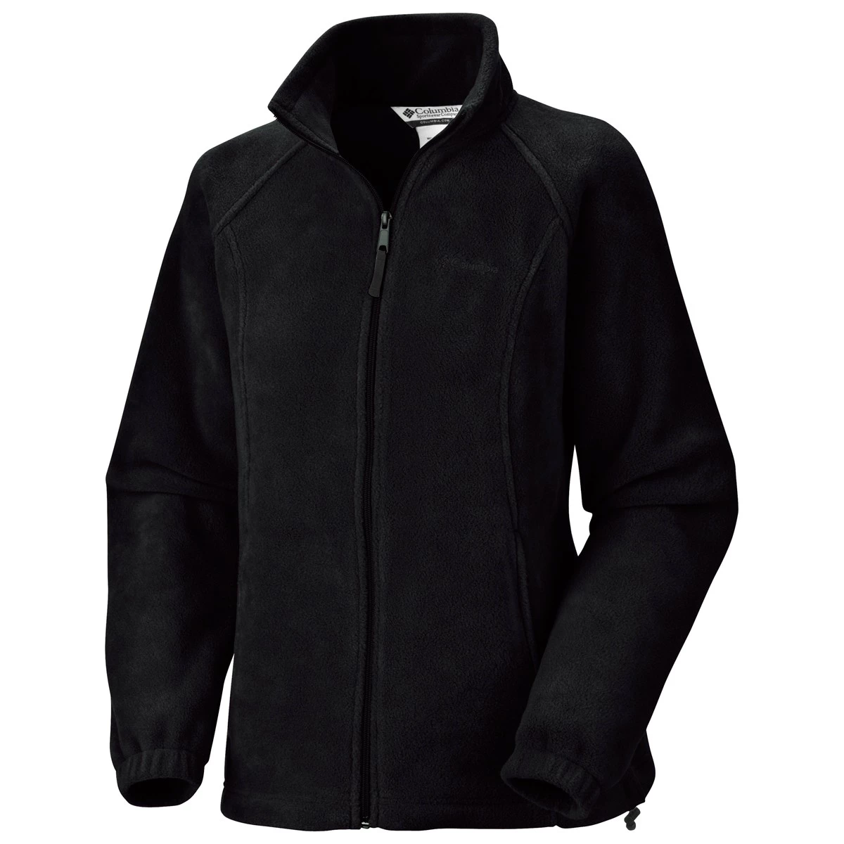 Women's Columbia Benton Springs Full Zip Jacket Black 4 Women's Columbia Benton Springs Full Zip Jacket Black - Image 4