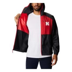 Columbia Nebraska Cornhuskers Flash Forward Jacket Black/red -Columbia popular shop unnamed file 2306