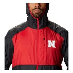 Columbia Nebraska Cornhuskers Flash Forward Jacket Black/red -Columbia popular shop unnamed file 2307