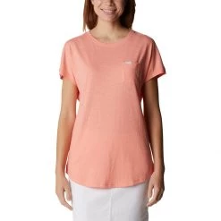 Women's Columbia Cades Cape T-Shirt Coral Reef -Columbia popular shop unnamed file 232