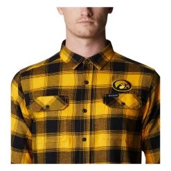 Columbia Iowa Hawkeyes Flare Gun Shirt Gold -Columbia popular shop unnamed file 2344